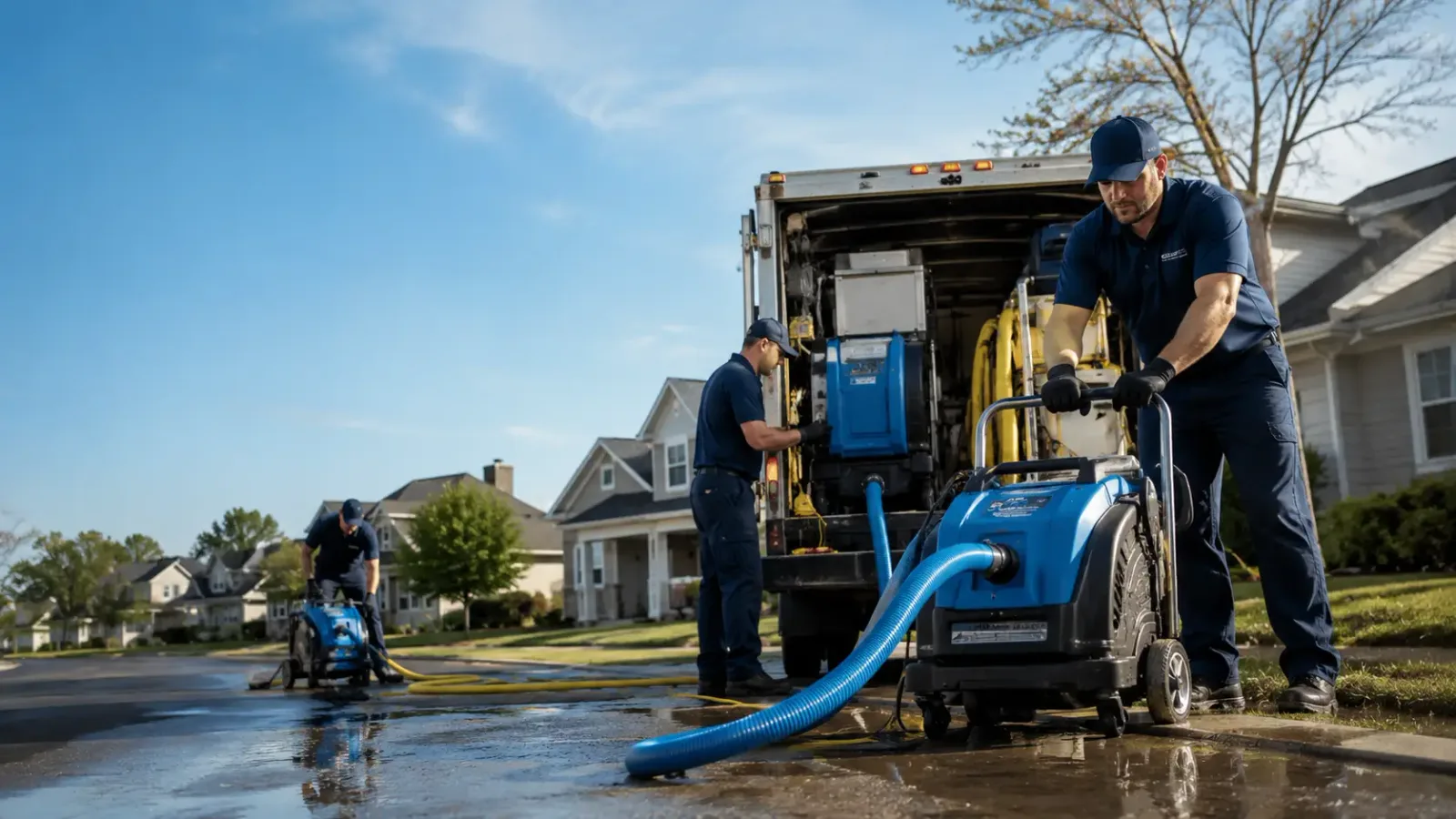 Flood Damage Cleanup in Hersey, MI